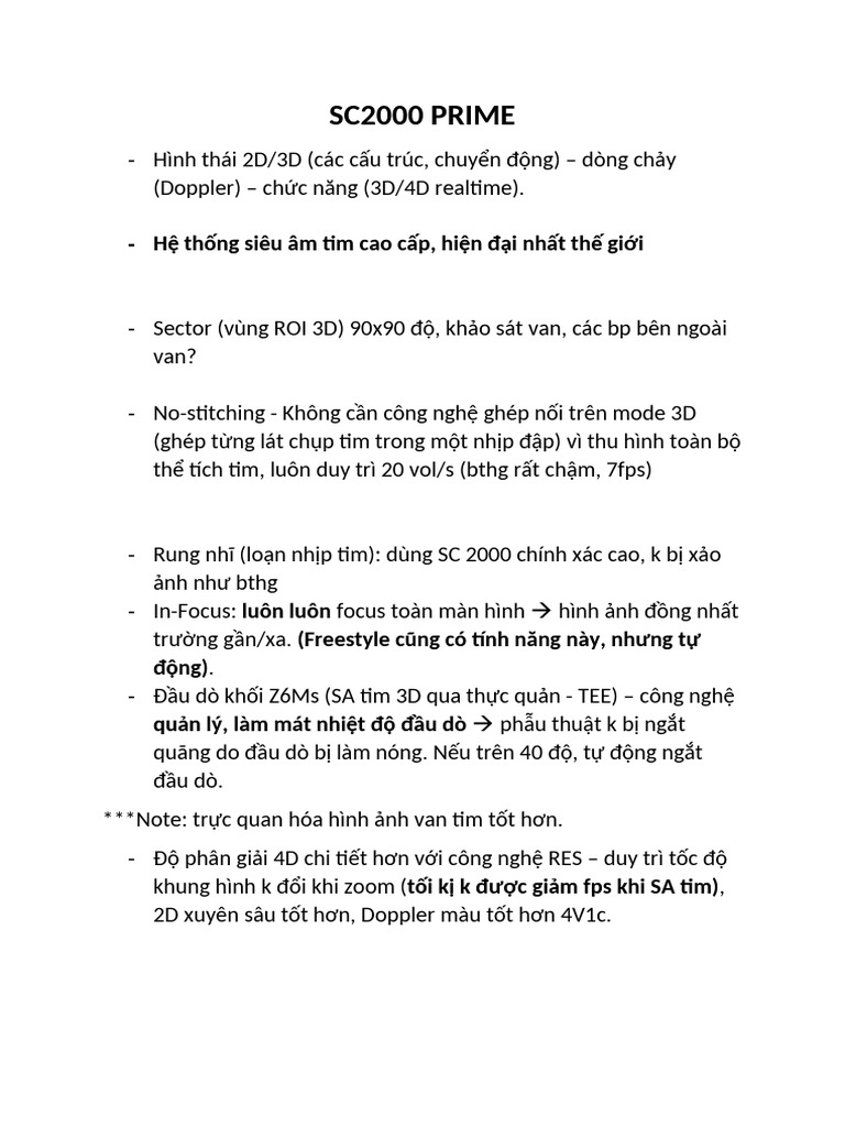 SC2000 Prime | PDF