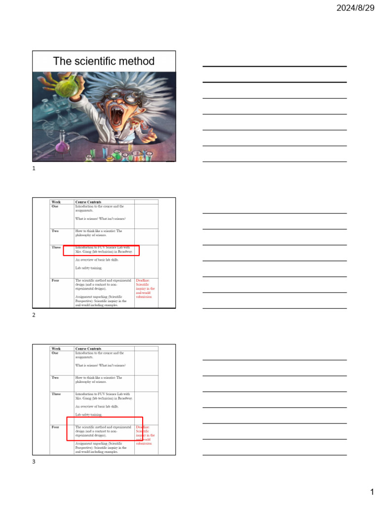 Understanding the Scientific Method | PDF | Hypothesis | Experiment