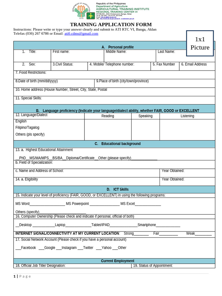 Application-Form_ETMC | PDF