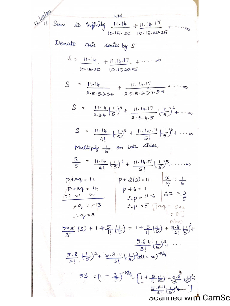 Maths Allied hw-3 | PDF