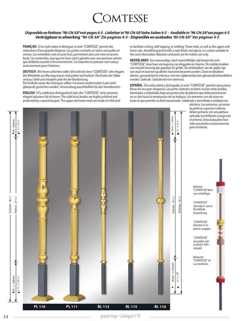 Brass Balusters | PDF