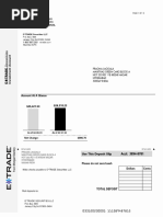 Understanding Your E*TRADE Statement | PDF | Stocks | Securities (Finance)