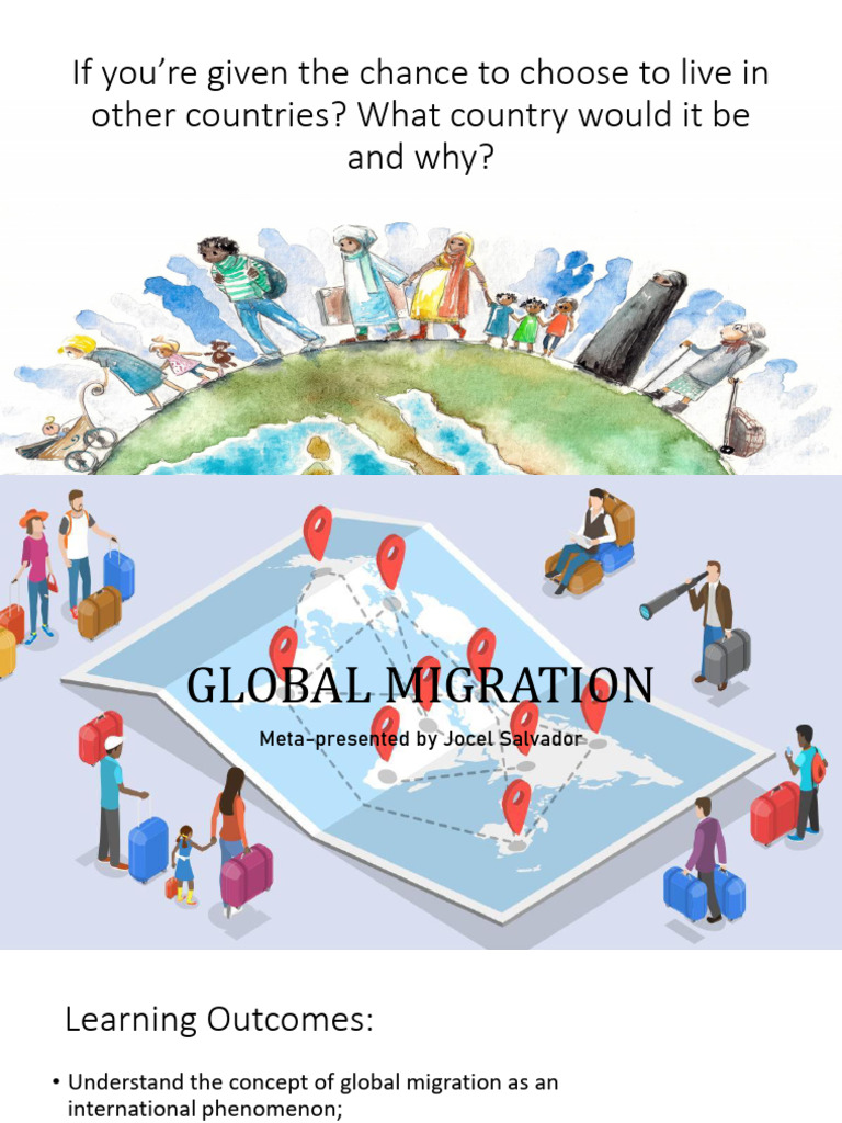 Understanding Global Migration Trends | PDF | Human Migration | Refugee