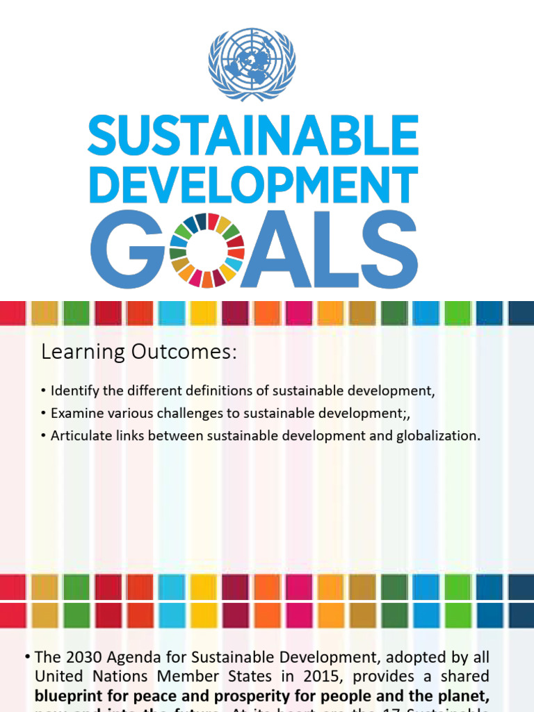 Understanding Sustainable Development Goals | PDF | Sustainability ...