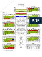 2012 School Schedule