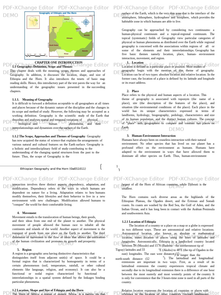 Chapter 1-6 | PDF | Geography | Map