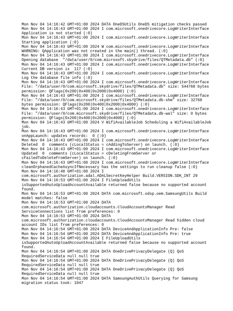 Current Log | PDF | Computer File | Databases