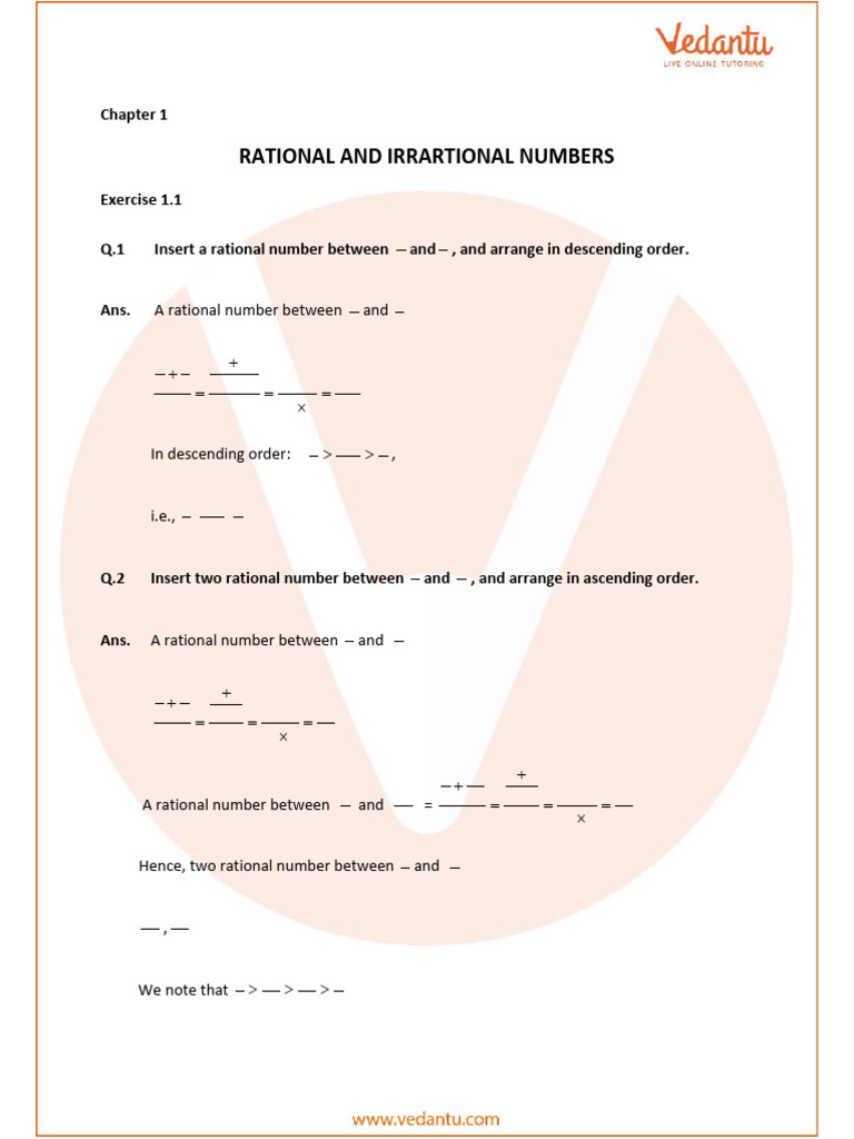 Selina Concise Mathematics Class 9 ICSE Solutions For Chapter 1 ...