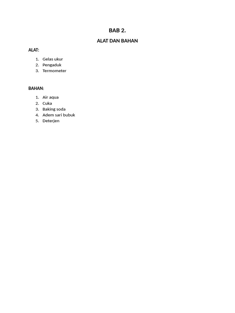 Bab 2 | PDF