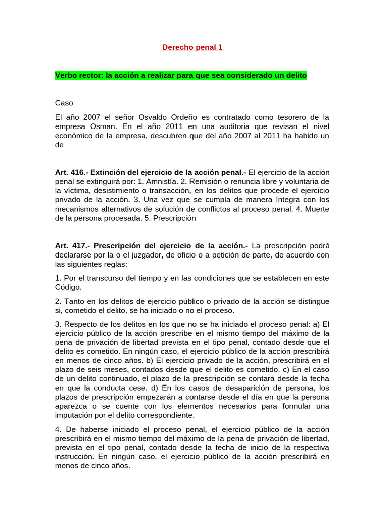 Derecho penal 1 | PDF | Crímenes contra la humanidad | Genocidios