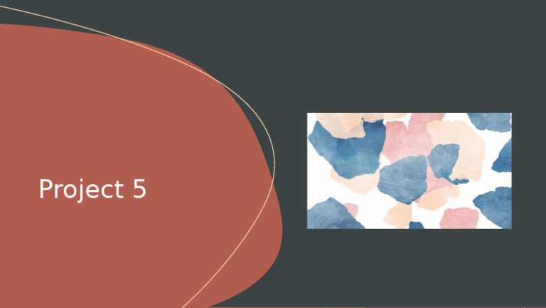 Project 5 Overview and Details | PDF