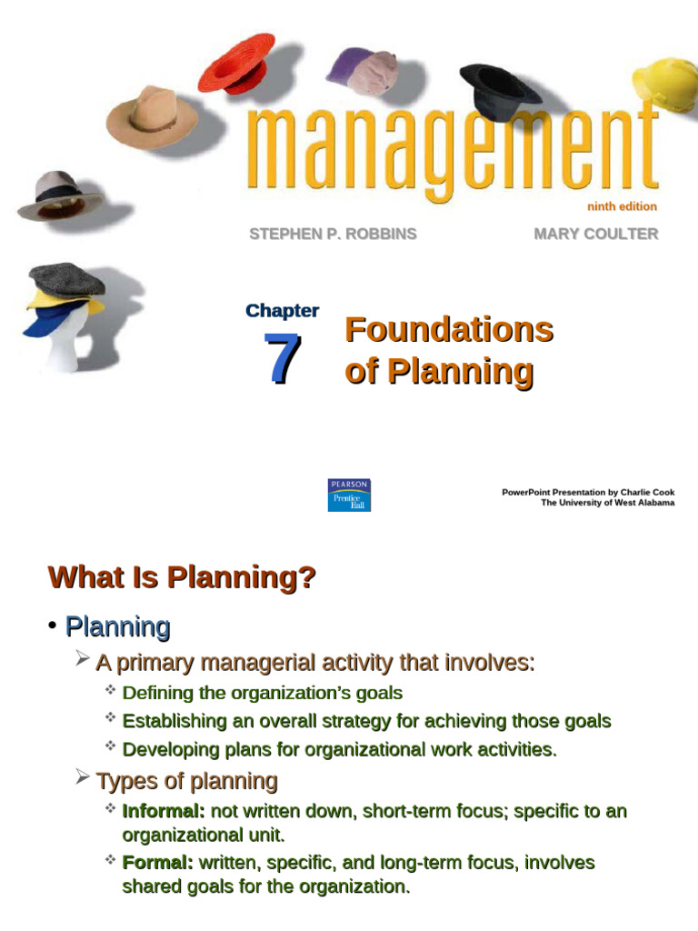 Understanding Planning in Management | PDF | Goal | Business Economics
