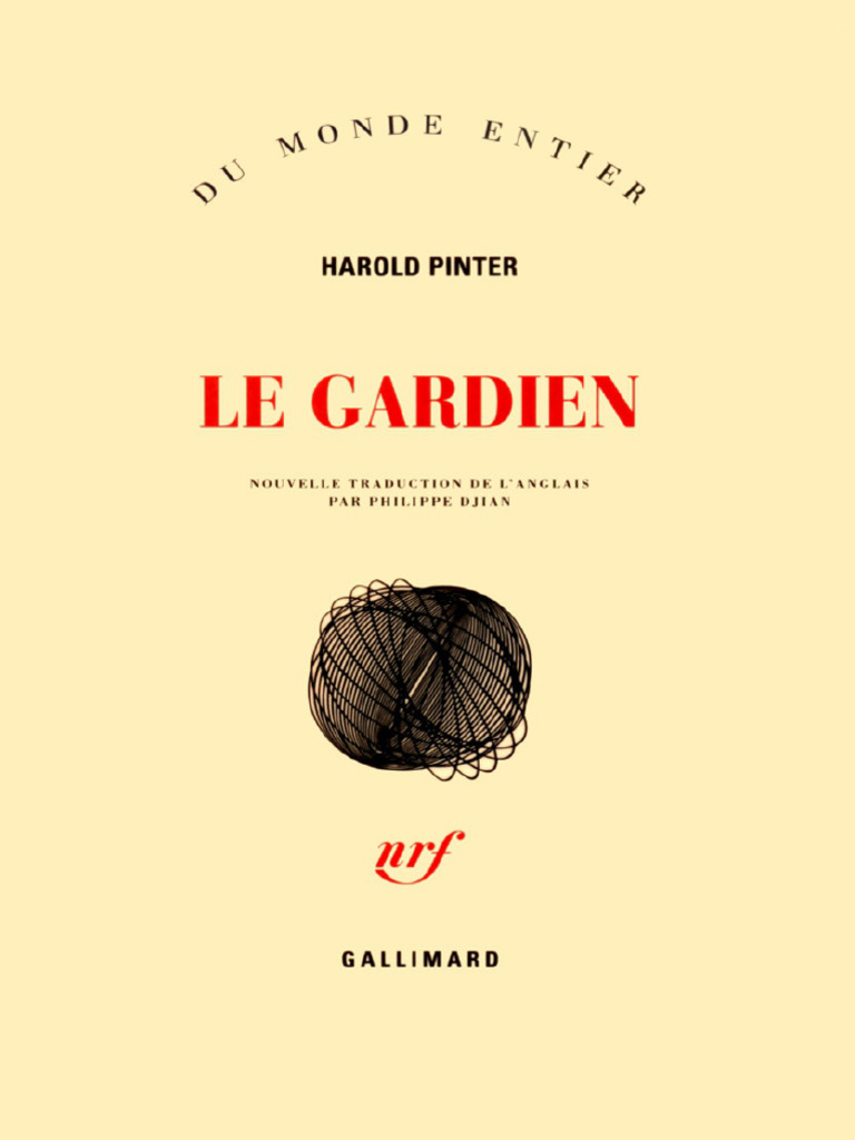 Le Gardien de Harold Pinter | PDF