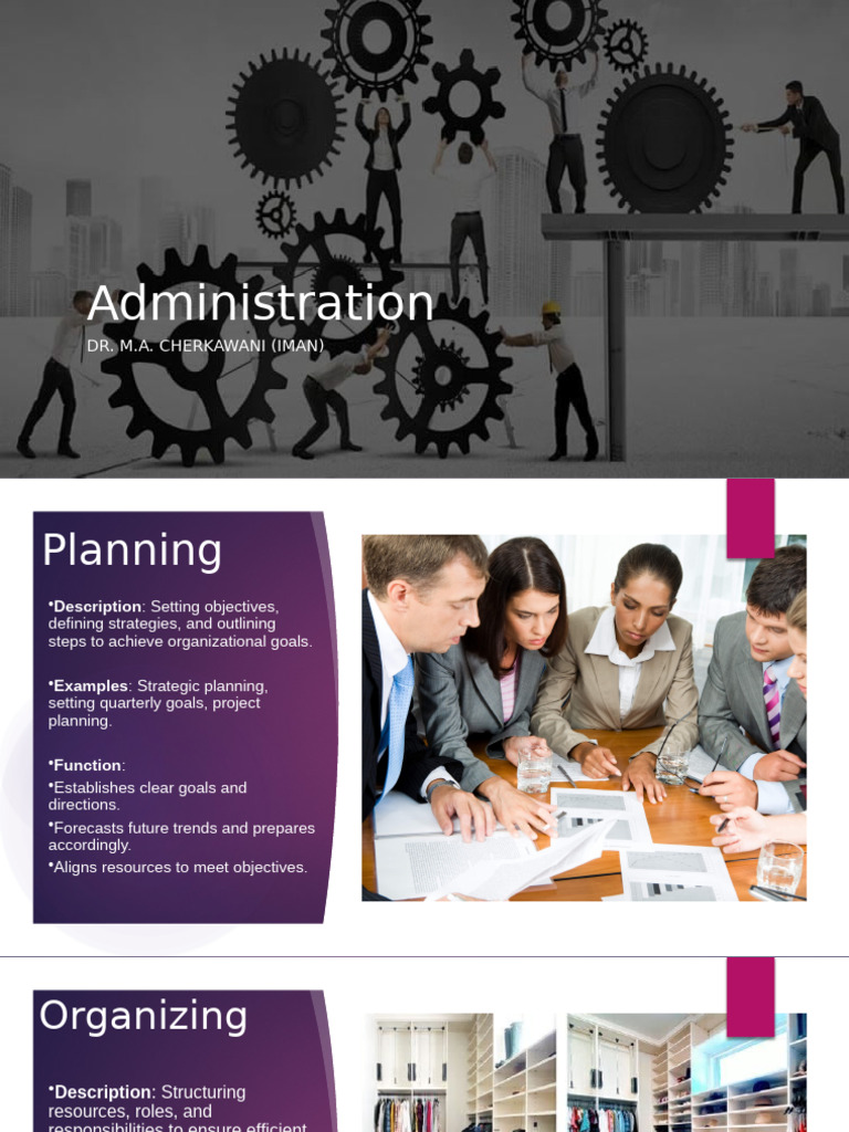 Administration | PDF | Regulatory Compliance | Risk