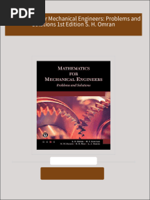 Download full Mathematics for Mechanical Engineers: Problems and Solutions 1st Edition S. H. Omran ebook all chapters