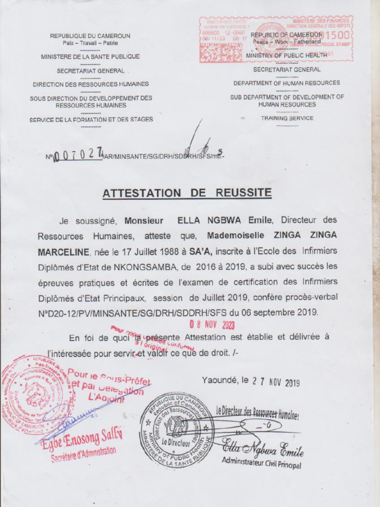 ATTESTATION | PDF