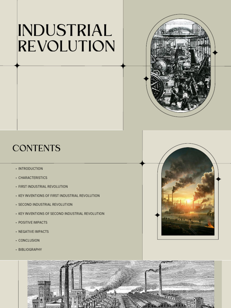 Overview of the Industrial Revolution | PDF | Industrial Revolution ...