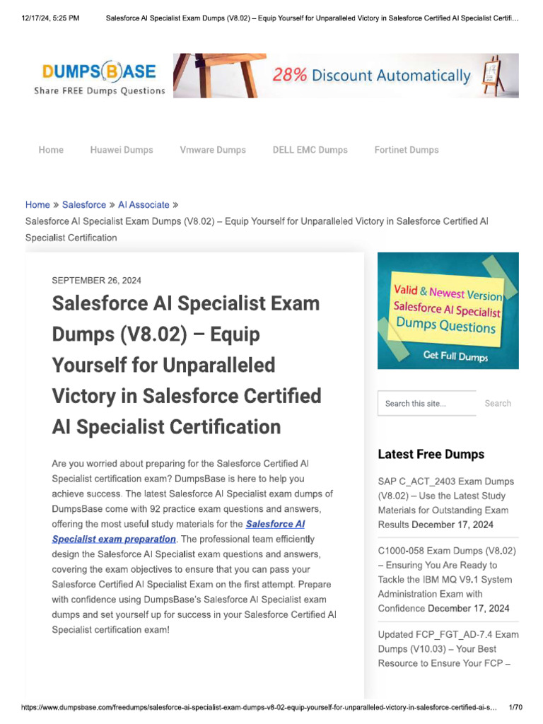 Ai Specilaist Dumbs | PDF