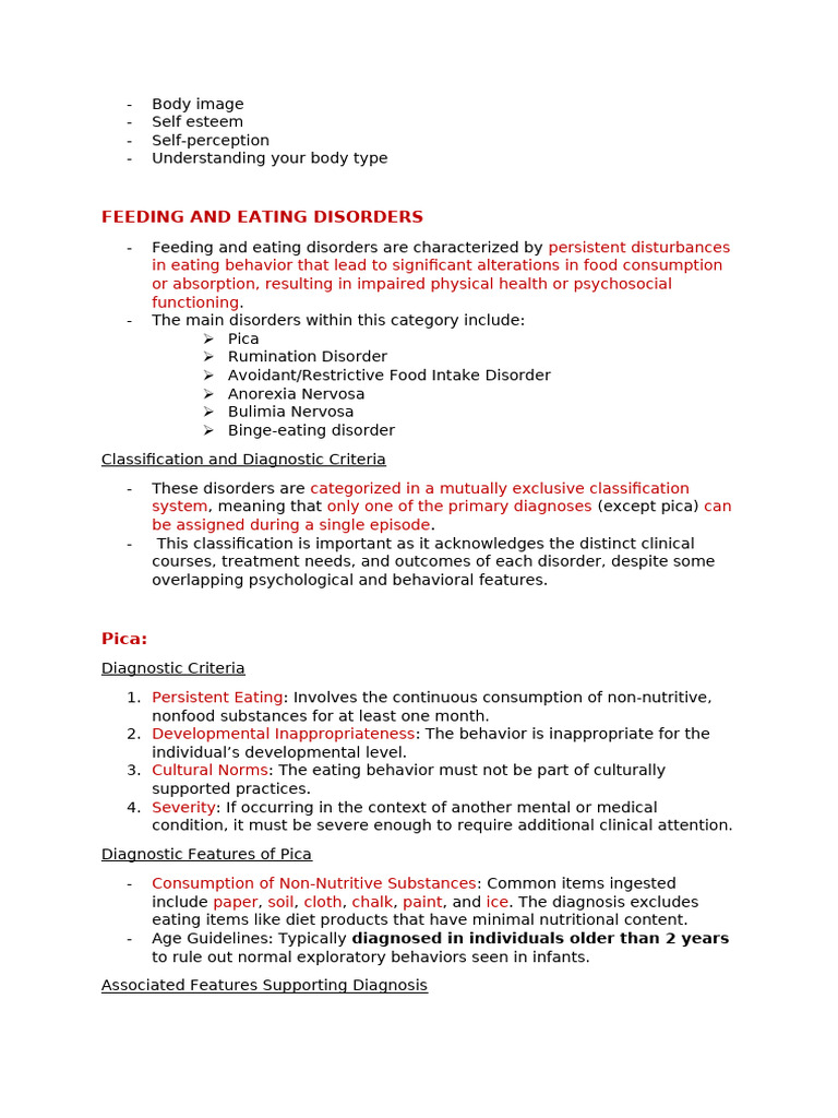Eating and Feeding Disorders | PDF | Anorexia Nervosa | Mental Disorder