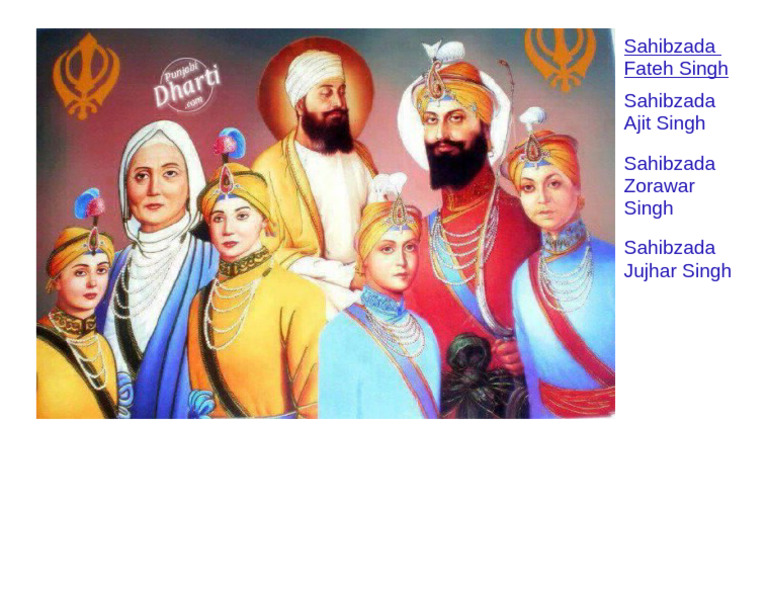 Sahibzada Singh Brothers Overview | PDF