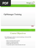 Opmanager Training