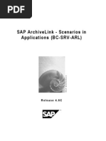 SAP Archive Link - Scenarios in Applications ARL BCSRVARLSC