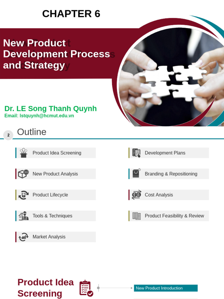 Chapter 6 - New Product Development Process - English | PDF | Market ...