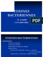 TOXINES BACTERIENNES 