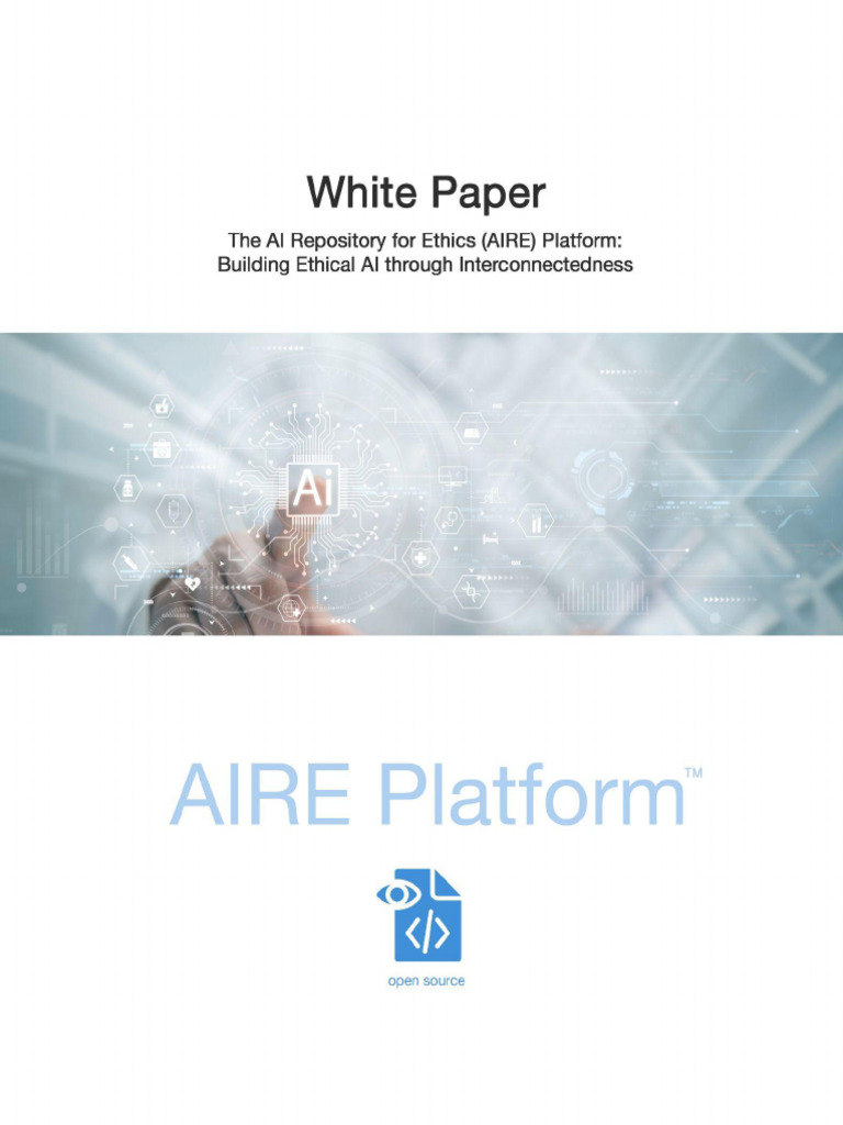 AIRE Platform White Paper Final Draft 2.6 | PDF | Intelligence (AI ...