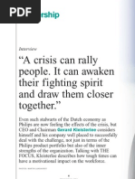 Interview GerardKleisterlee Philips EQ ARTI ENG 2012Jan