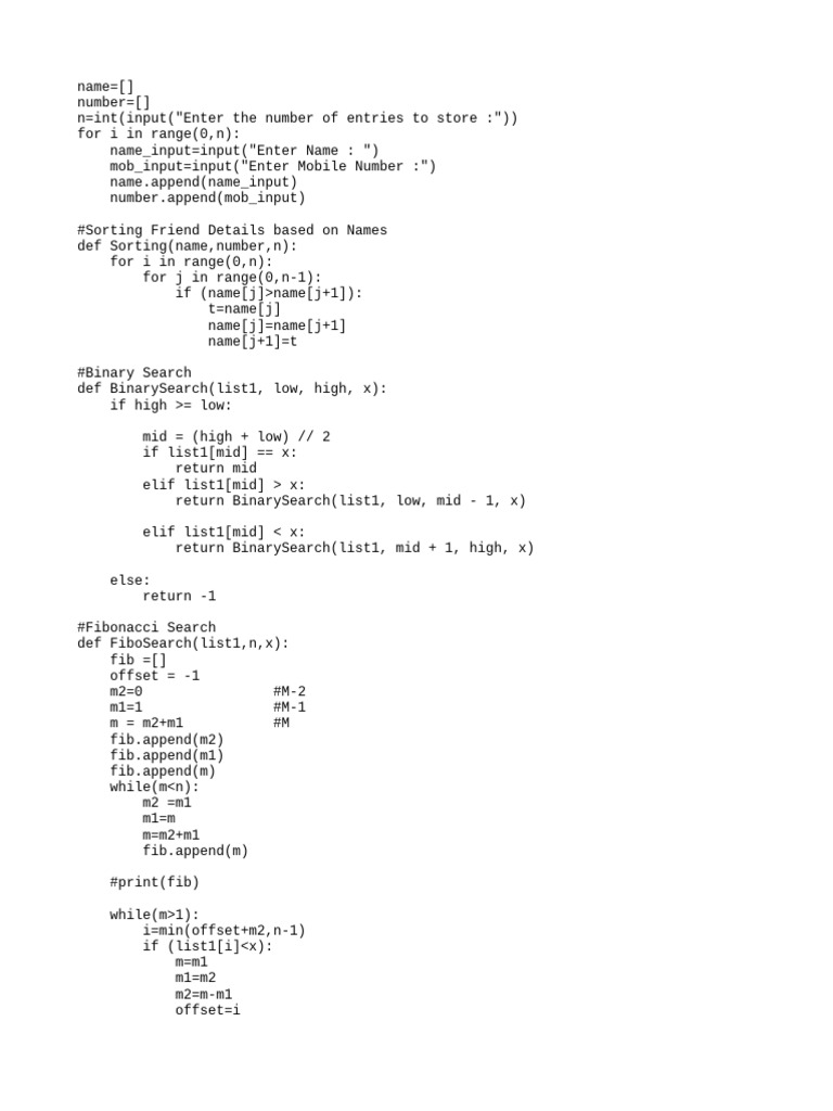 4 Phonebook Pdf Algorithms And Data Structures Algorithms