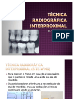 Técnica Radiográfica Interproximal