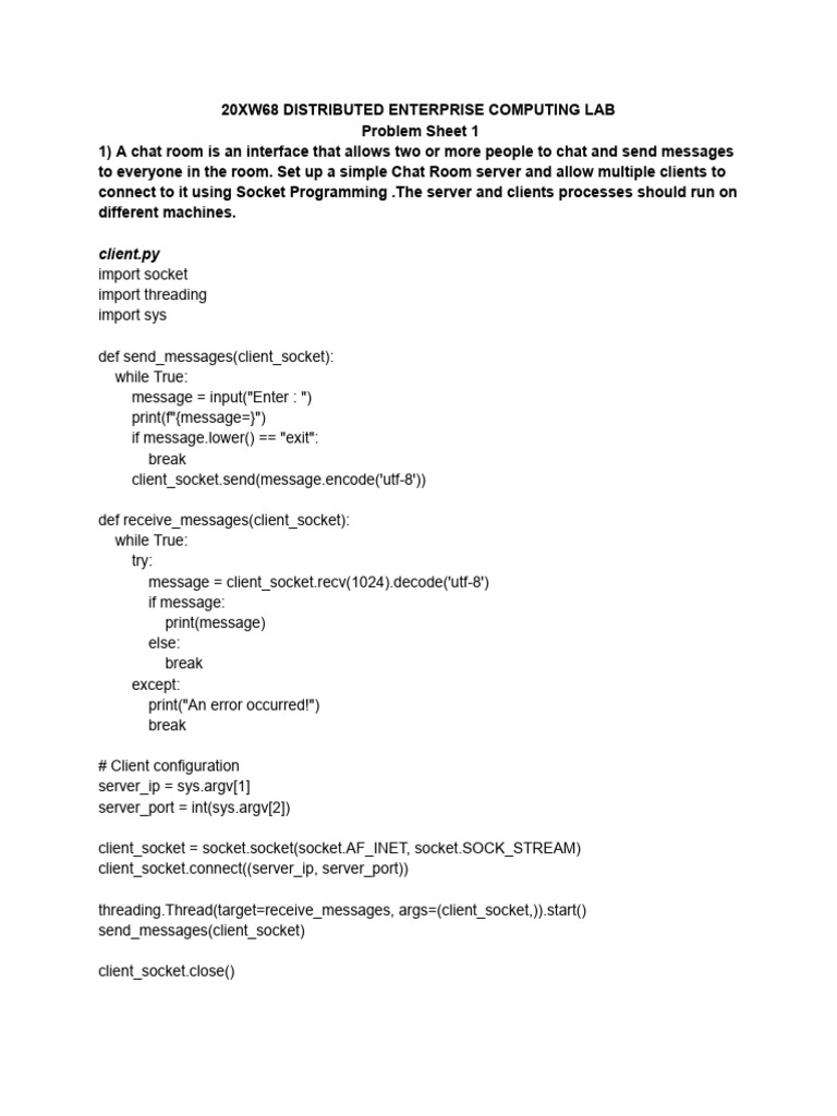 22pw03 dec ws1 1 pdf file transfer protocol network socket
