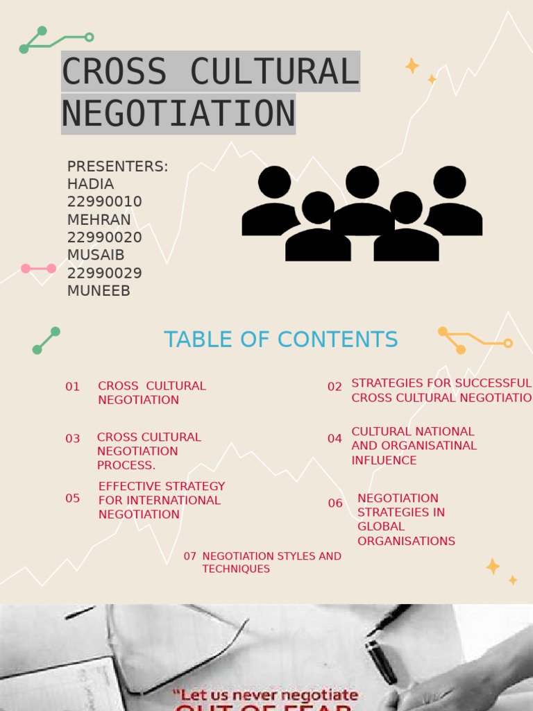 Cross-Cultural Negotiation Strategies | PDF | Negotiation | Cross ...