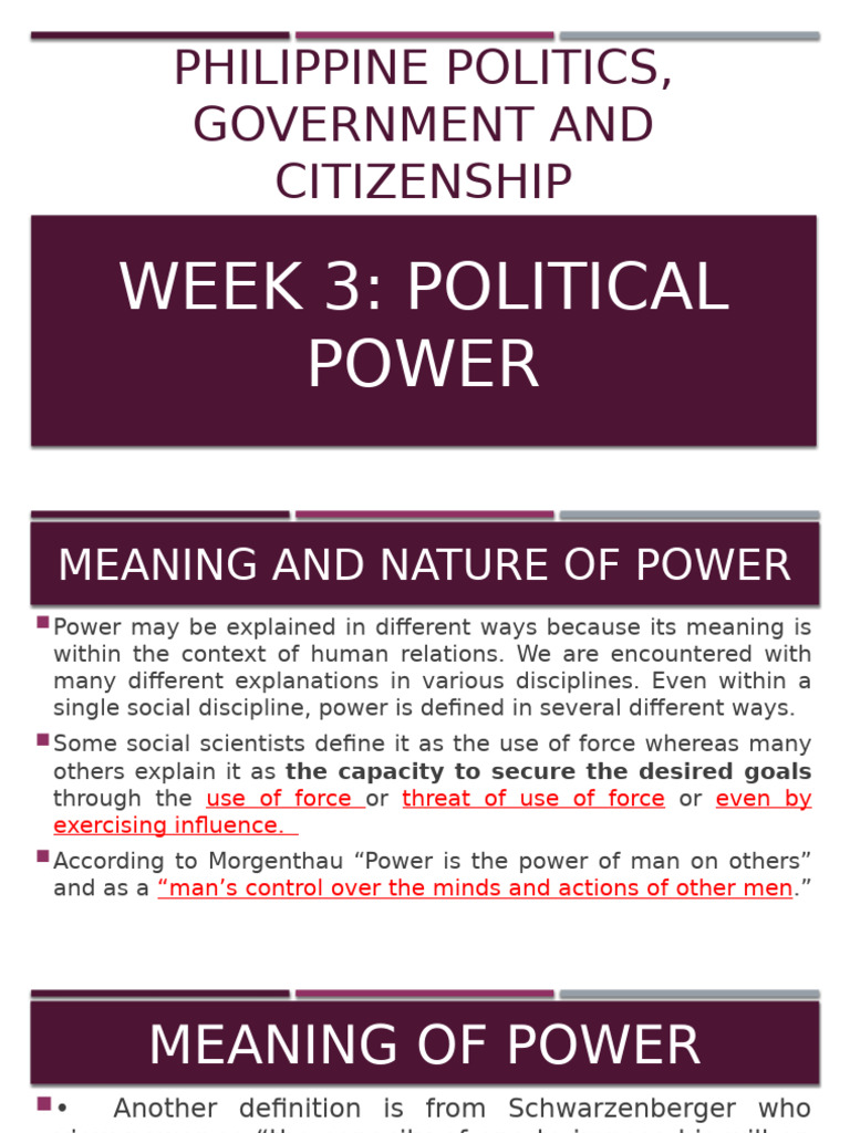 Lesson 3 Political Power Pdf Power Social And Political Punishments