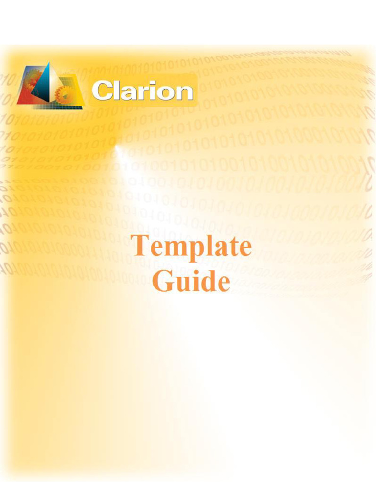 Template Guide | PDF | Variance | Thread (Computing)