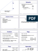 Multiprocessor Interconnection Network Topologies and Routing Algorithms