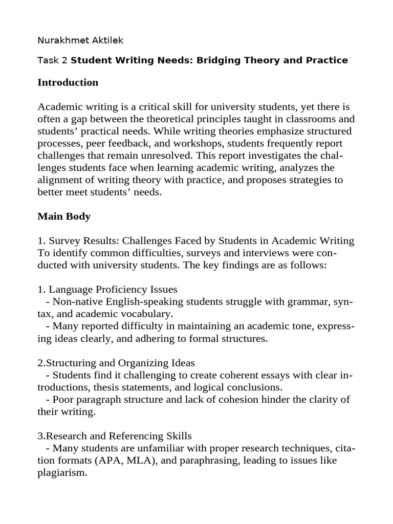 Bridging Academic Writing Gaps | PDF | Human Communication | Cognition