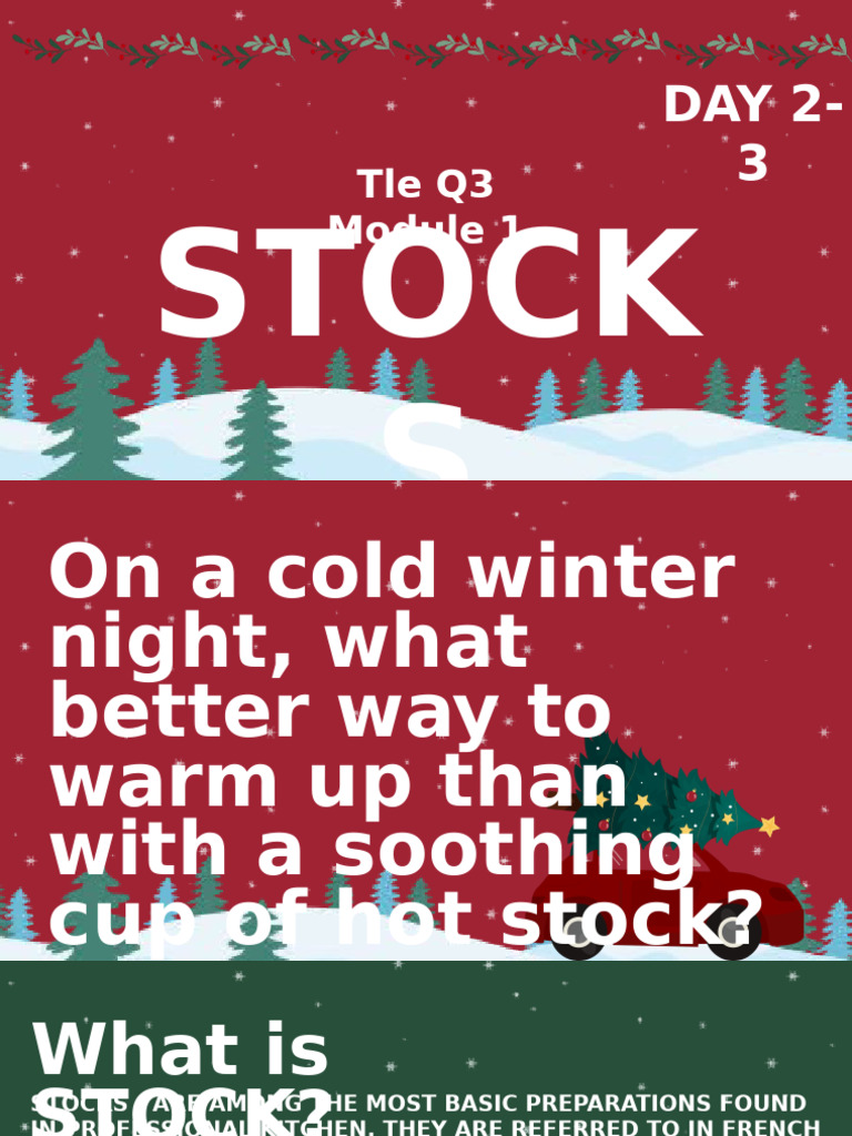 Essential Guide to Cooking Stocks | PDF | Stock (Food) | Food And Drink
