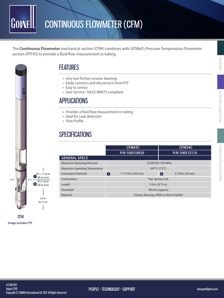 continuos flowmeter | PDF | Flow Measurement | Building Engineering