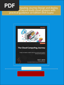 Buy ebook The Cloud Computing Journey Design and deploy resilient and secure multi cloud systems with practical guidance 1st Edition Divit Gupta cheap price