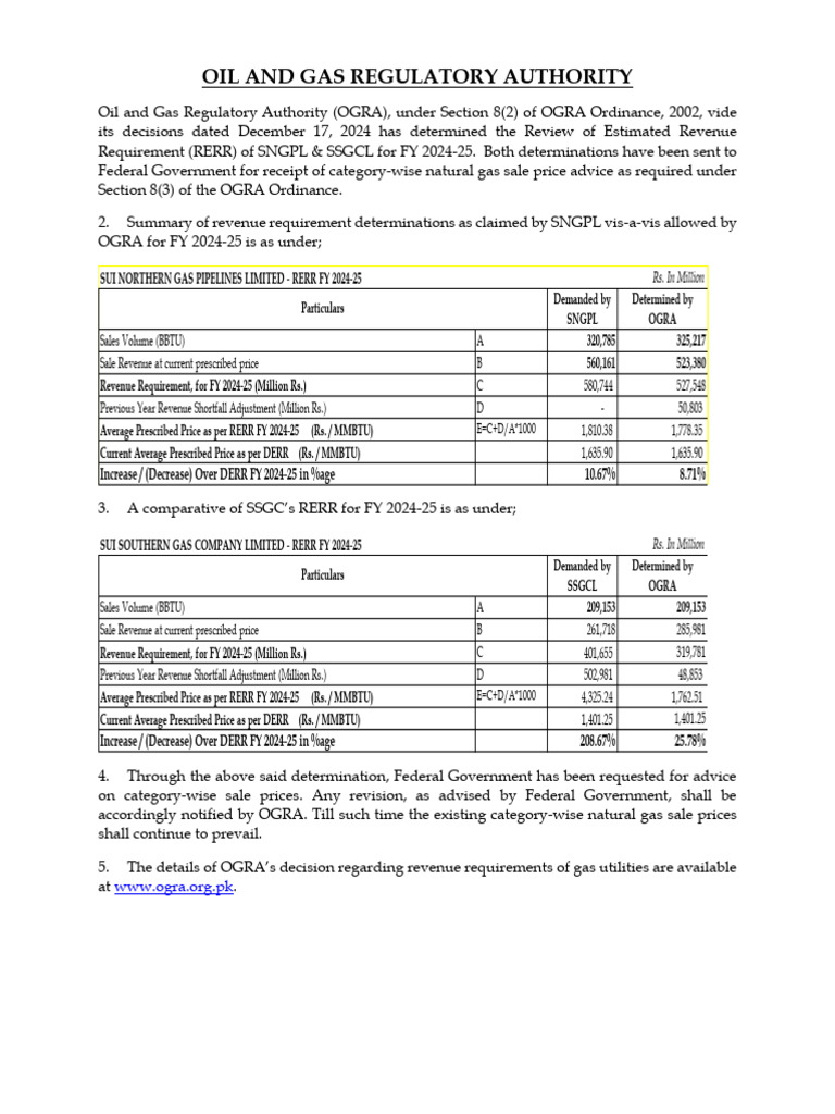 Press Release RERR 24-25 | PDF | Energy Industry