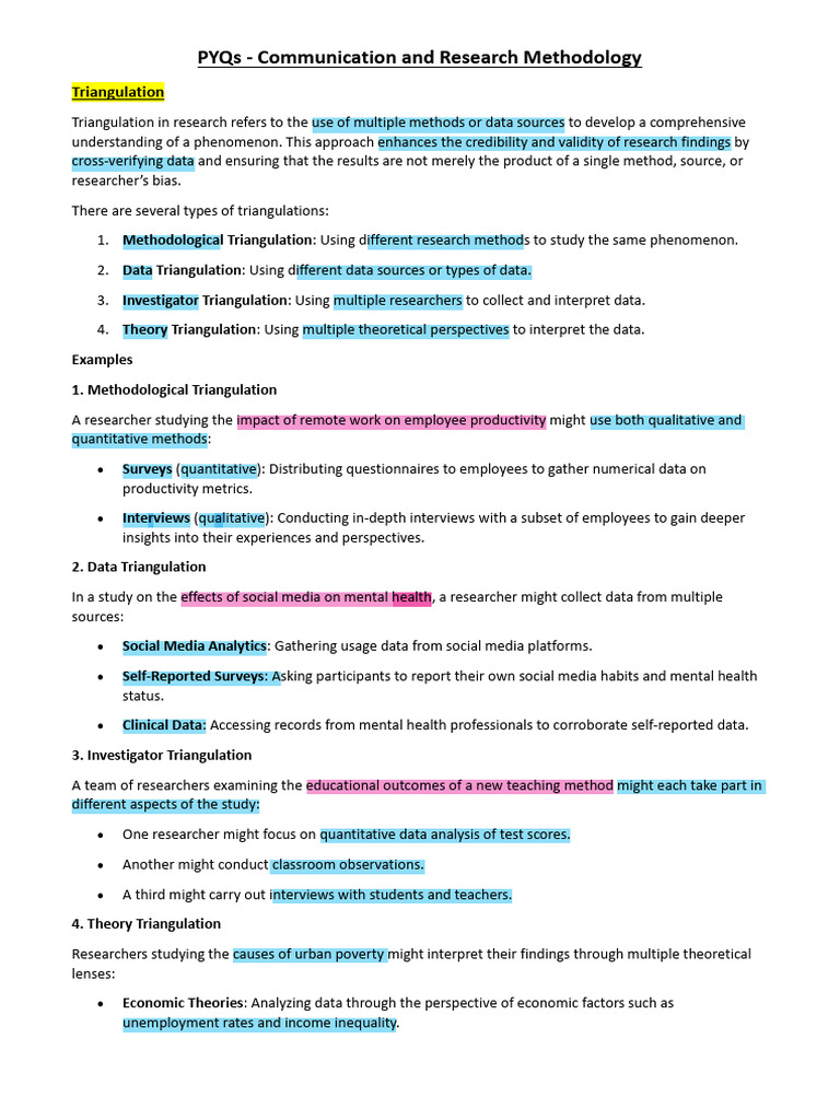 communication and research methodology | PDF | Sampling (Statistics ...