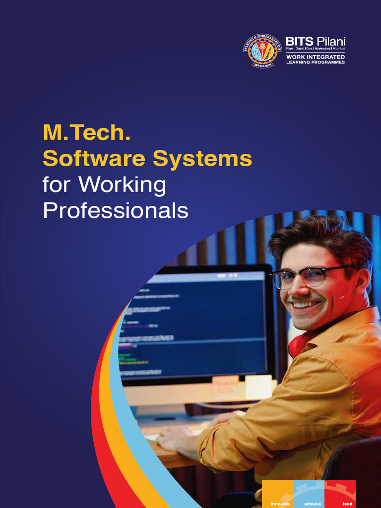 M.Tech in Software Systems for Professionals | PDF | Computer Security ...