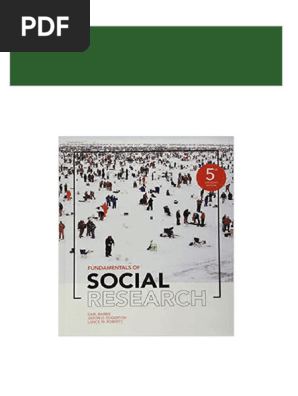 Ebooks File (Ebook PDF) Fundamentals of Social Research, 5th