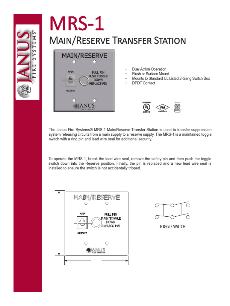 JANUS 18846 - Interruptor de Transferencia | PDF | Switch ...