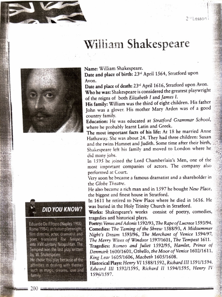 shakespeare | PDF | William Shakespeare