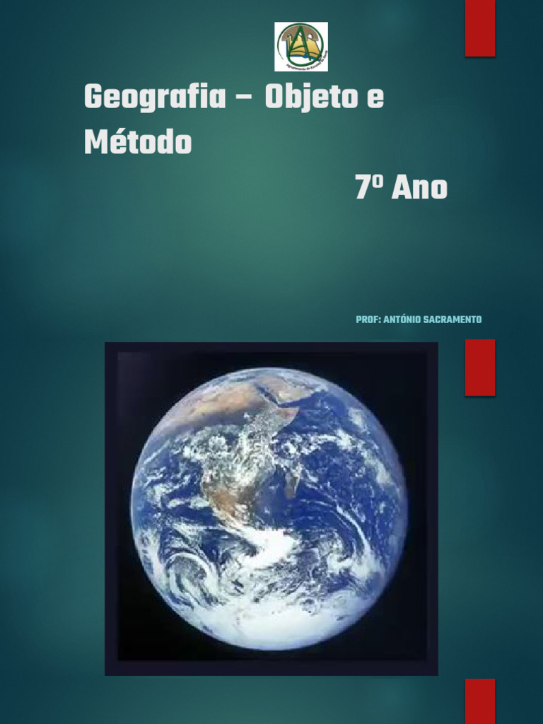 Estudo da Geografia: Objetos e Métodos | PDF