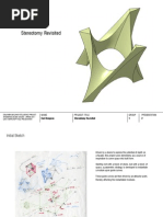 Stereotomy Revisited: Name Project Title Group Presentation
