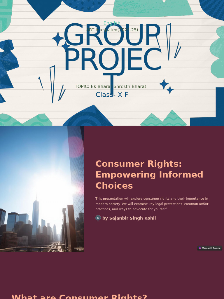 Understanding Consumer Rights Essentials | PDF | Consumer Protection ...